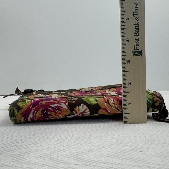 Vera Bradley English Rose Quilted Shoulder Bag Purse Wallet Set Floral Retired - Picture 16 of 16